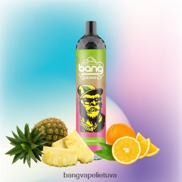 Bang Vape King 6000 išpūtimų 5% nic įkraunamas c tipo - HF460N8 Vape Gang Disposables vienkartiniai