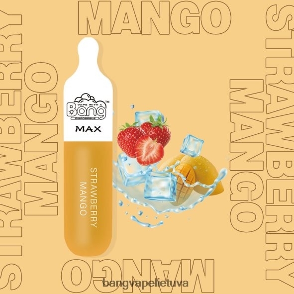 Bang Vape Max 5000 pūtimų baras - HF460N10 Best Bang Vape Flavor vienkartiniai