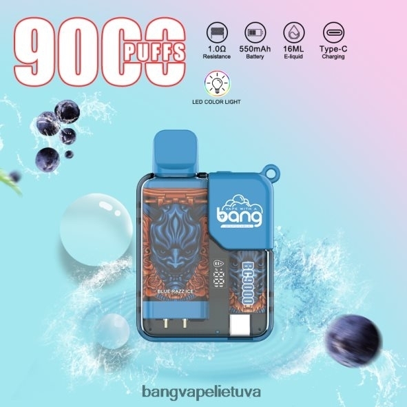 Bang Vape Box BC9000 užpildytas 16 ml - HF460N6 Bang Vape Disposable vienkartiniai