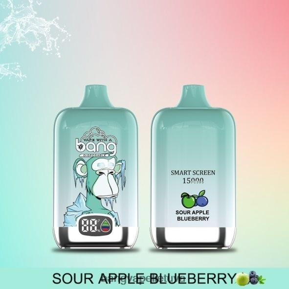 Bang Vape Digital Smart Screen 15000 išpurškimų 25ml - HF460N11 Bang Vape Lietuva vienkartiniai