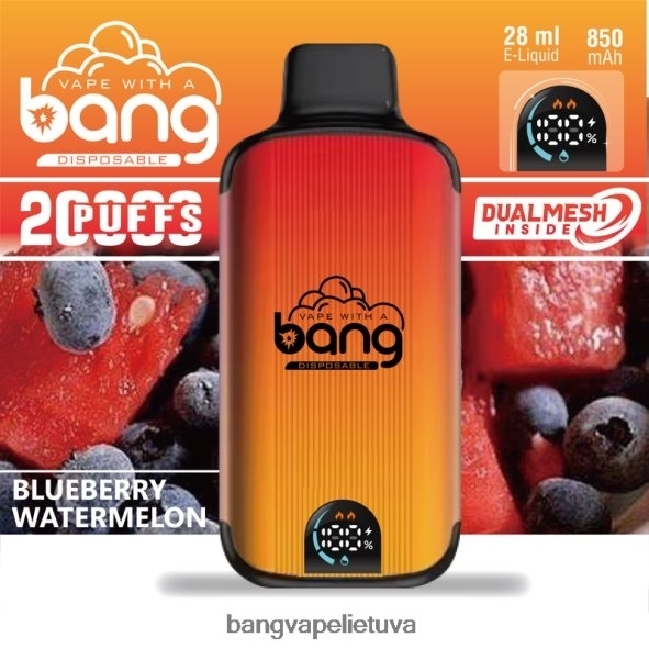 Bang Vape Digital Smart Screen 20 000 įkvėpimų - HF460N3 Vape Gang Lietuva vienkartiniai