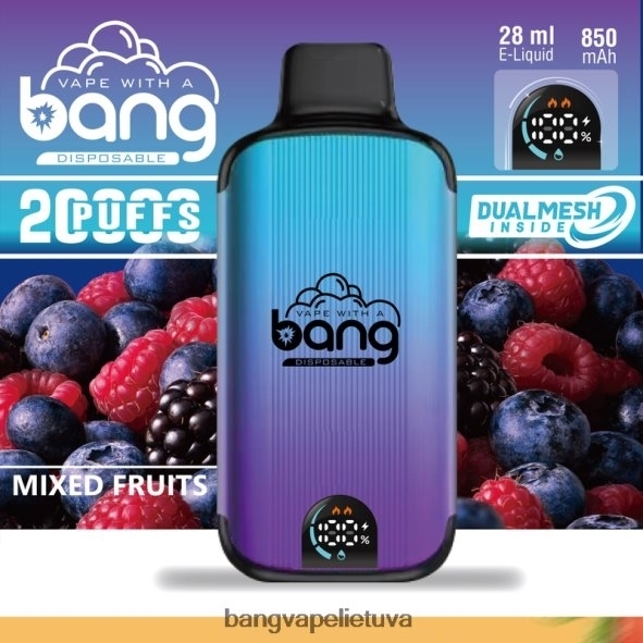 Bang Vape Digital Smart Screen 20 000 įkvėpimų - HF460N3 Vape Gang Lietuva vienkartiniai
