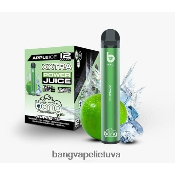 Bang Vape XXL 2000 išpūtimų - HF460N12 Bang Vape Vilnius obuolių ledų